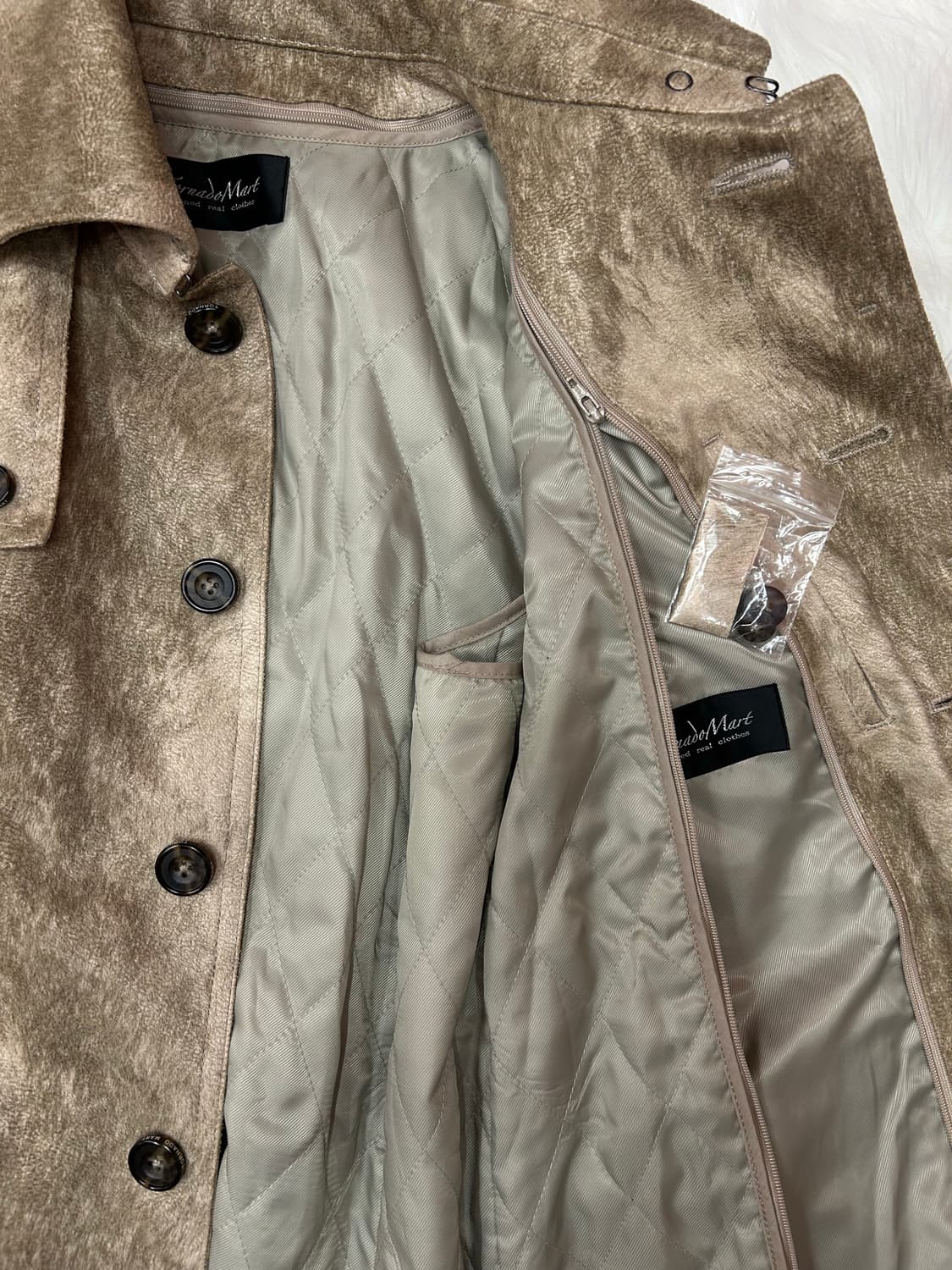 tornado mart suede coat 토네이도마트 스웨이드 코트 상품이미지4