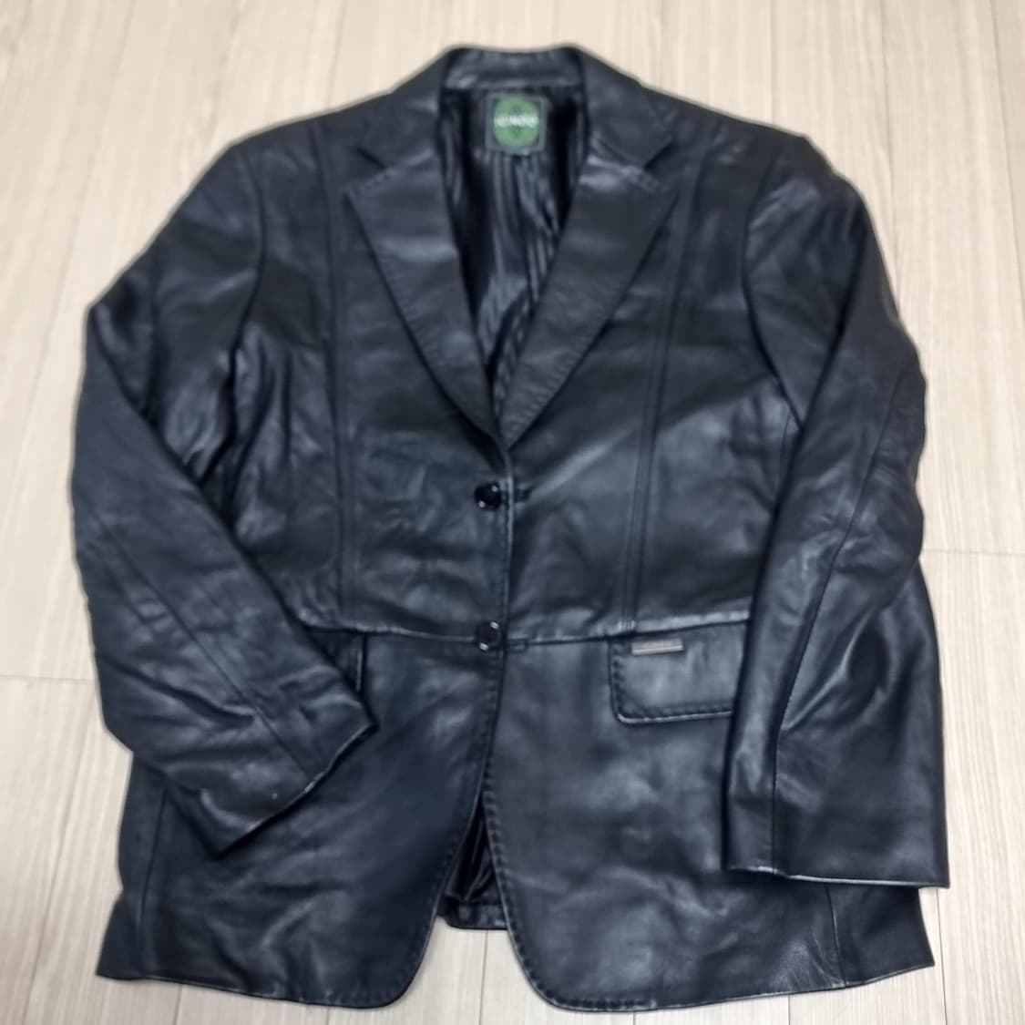 이신우옴므 블랙 가죽 자켓(100) 상품이미지1