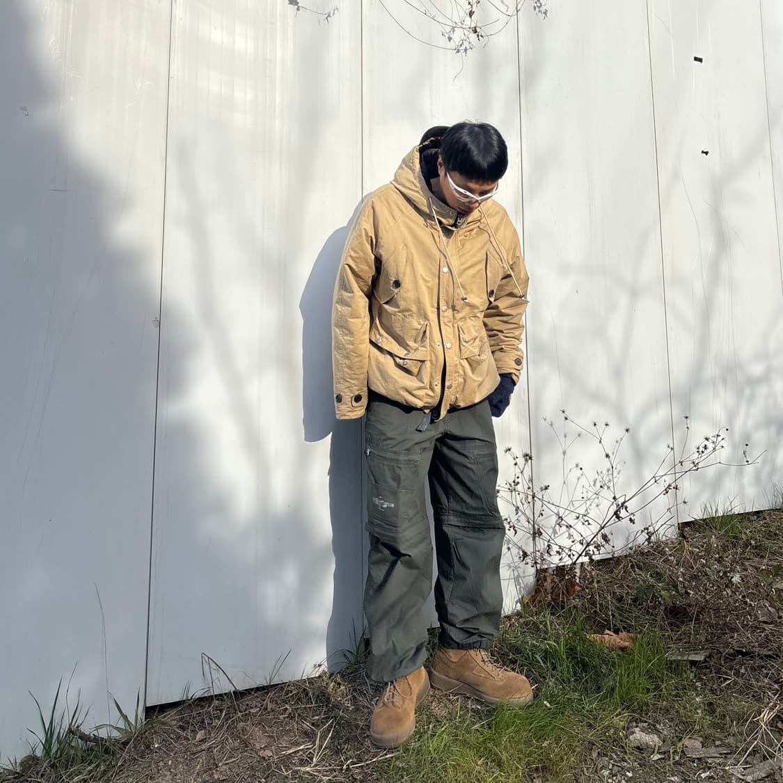 RATON LAVEUR 빈티지 투웨이 카고 팬츠 카키 상품이미지2