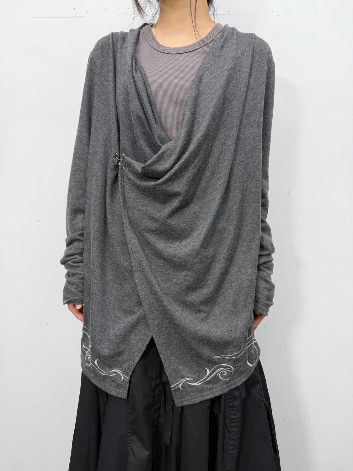 Tornado Mart drape cardigan 상품이미지2