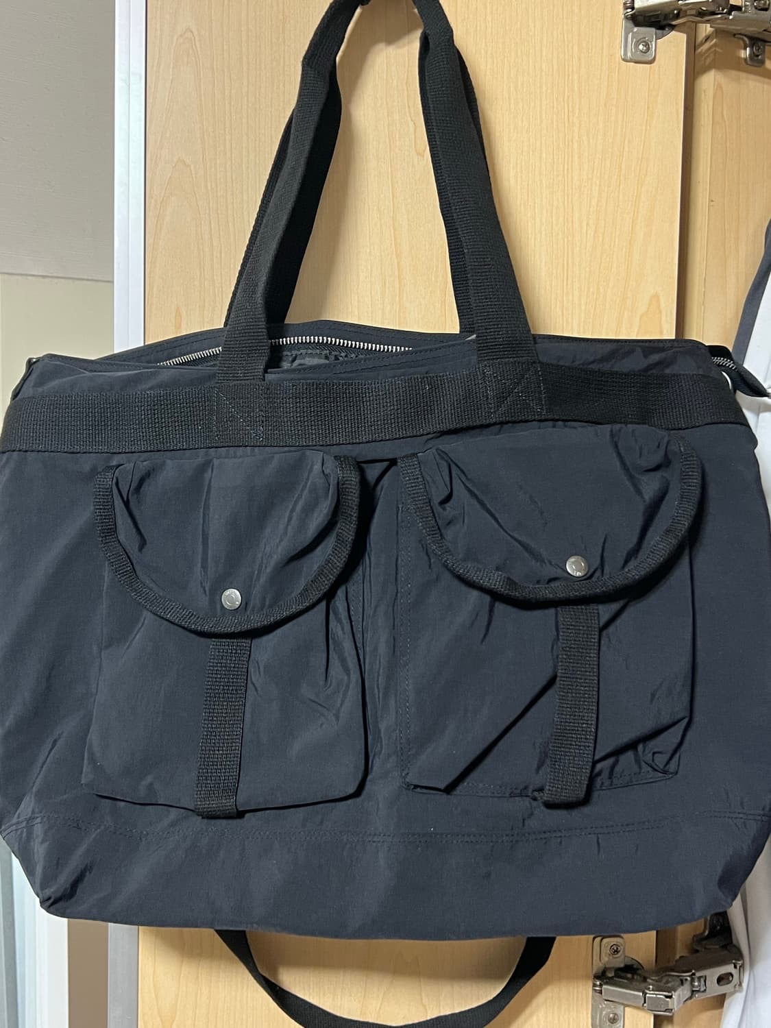 유니폼브릿지 나일론 토트백 블랙 상품이미지2