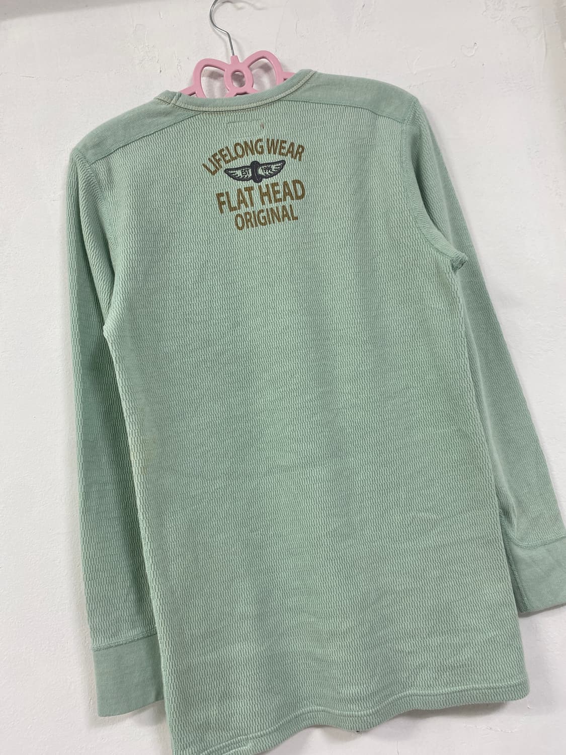 THE FLAT HEAD WAFFLE LONG SLEEVE 상품이미지5