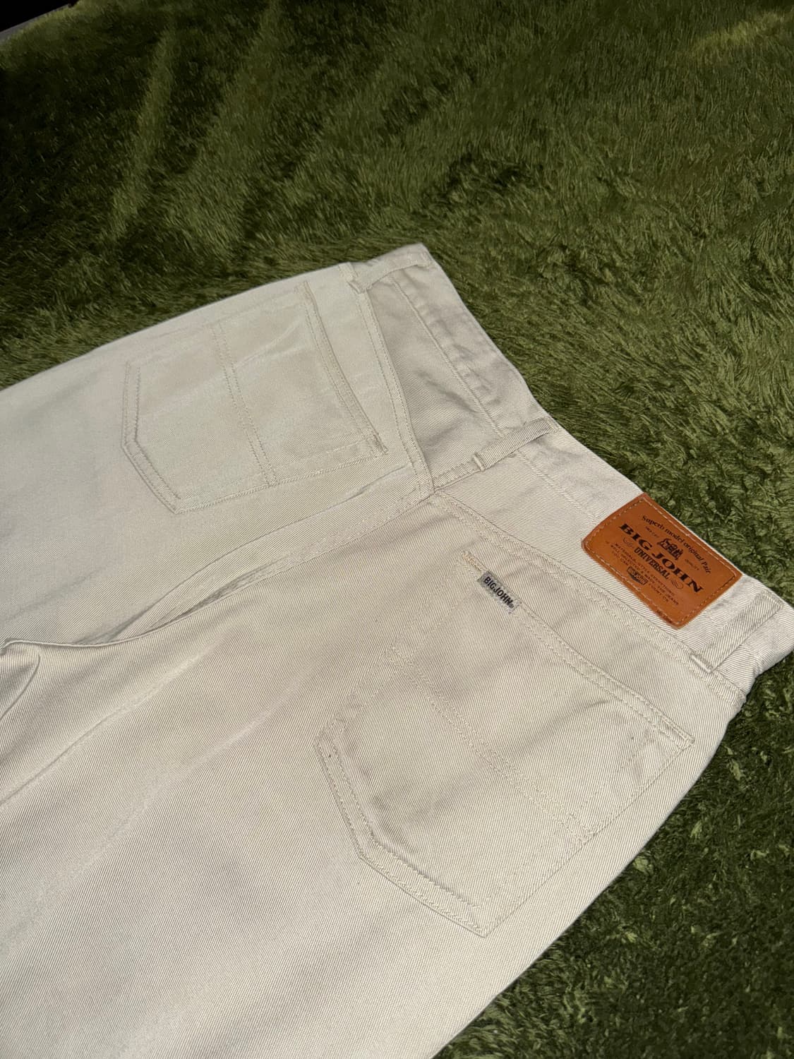 [32] Big John 빅존 코튼 블렌디드 이지 팬츠 베이지 상품이미지8