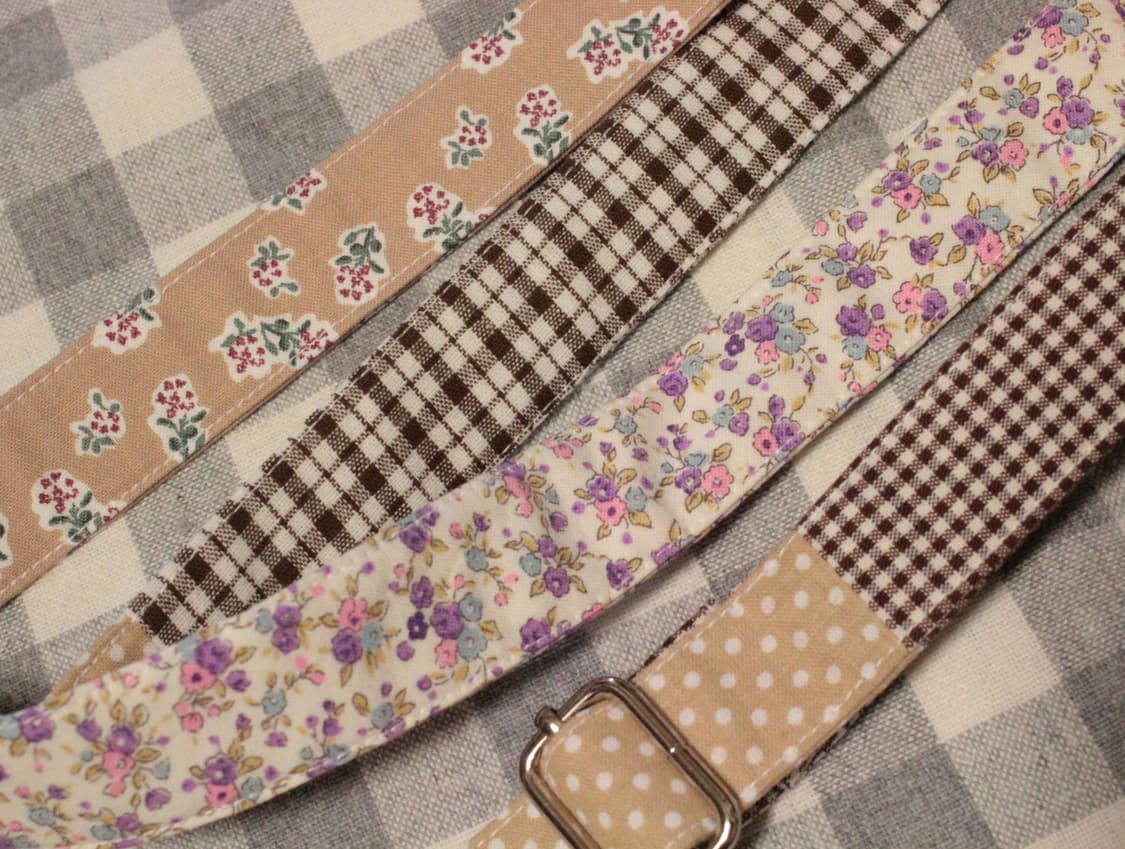 핸드메이드 패치워크 가방끈 숄더끈 상품이미지7