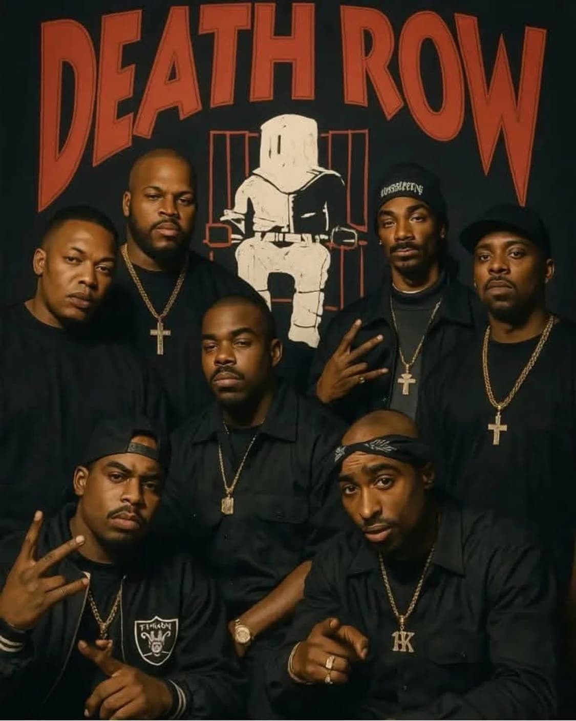 데스로우레코드 워크자켓 Death Row Records 와코마리아 상품이미지2