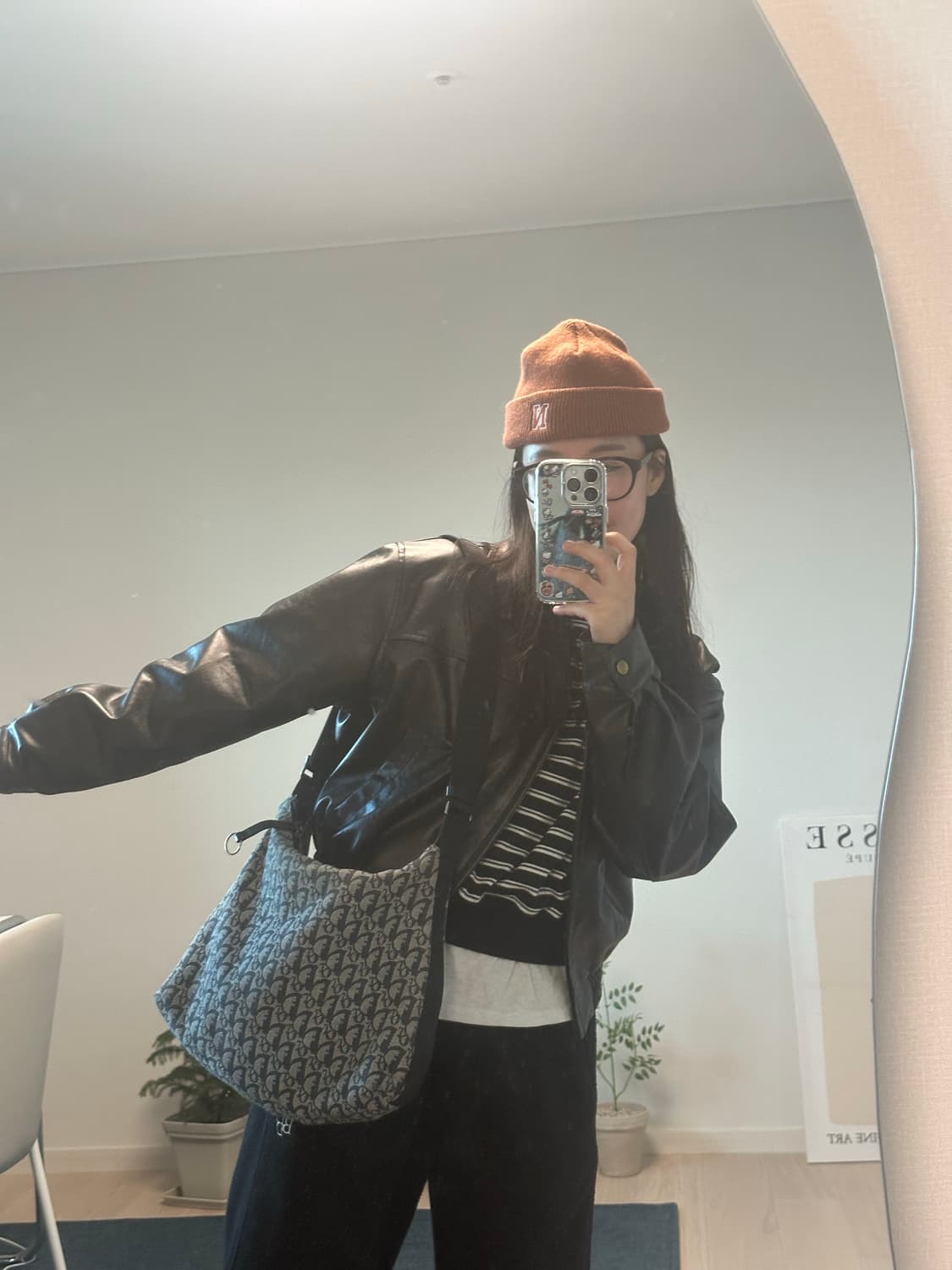 (남녀공용) 디올 빈티지 오블리크 크로스백 호보백 상품이미지2