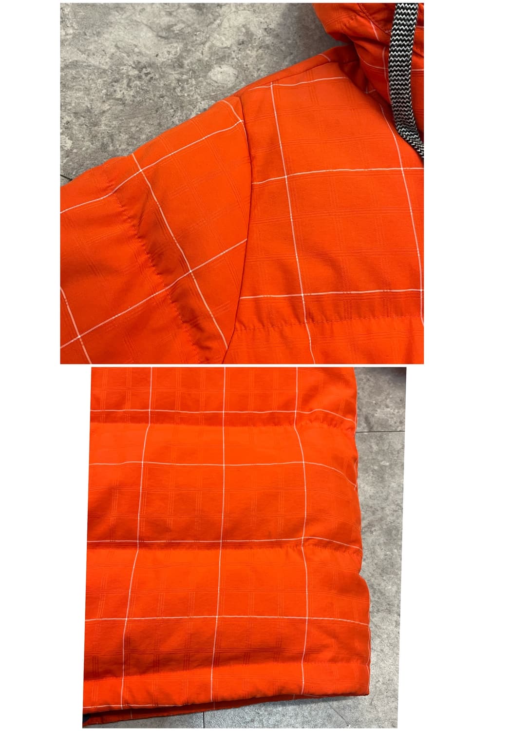 아디다스 덕 다운 후드 패딩 오렌지 90 #csz2189 상품이미지7