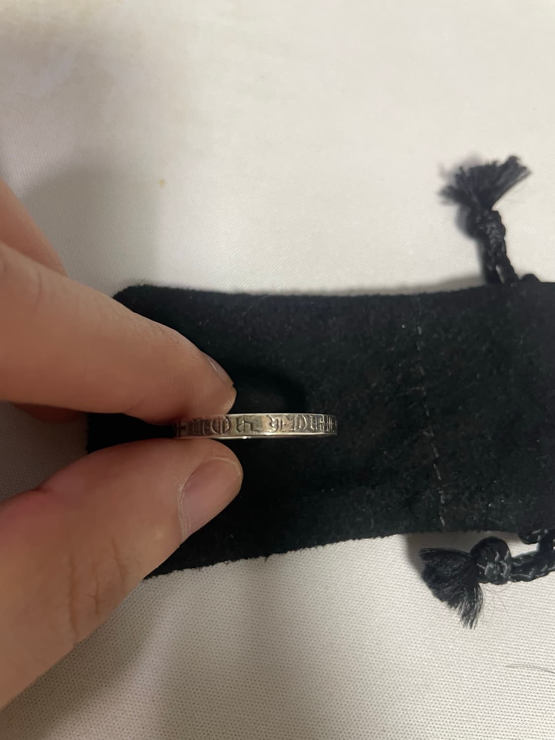 크롬하츠 퍽유링 3mm ks16호 상품이미지4