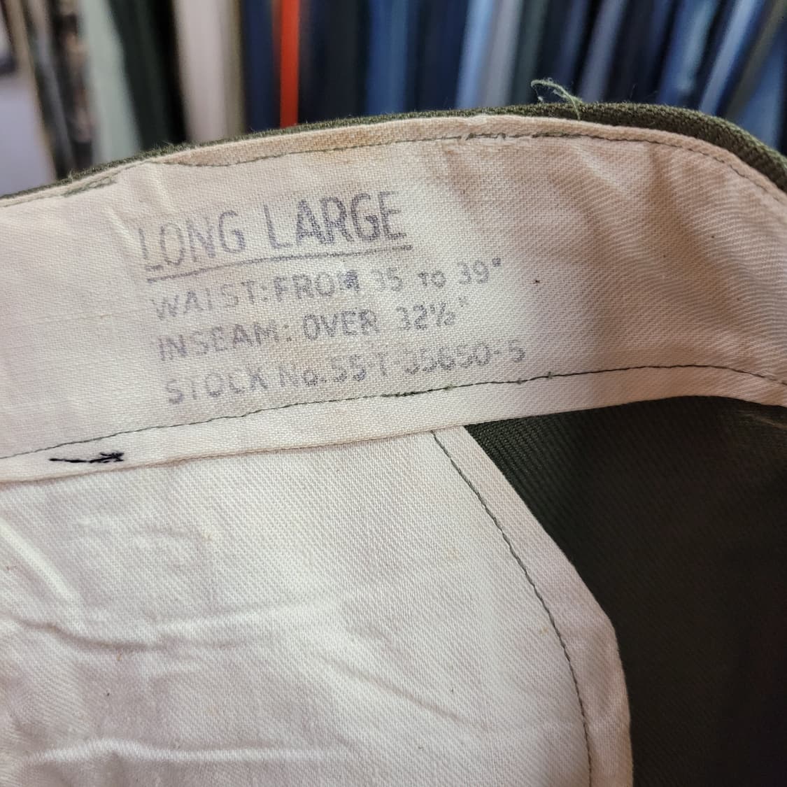 Trousers Filed Wool M-1951 바지 상품이미지3