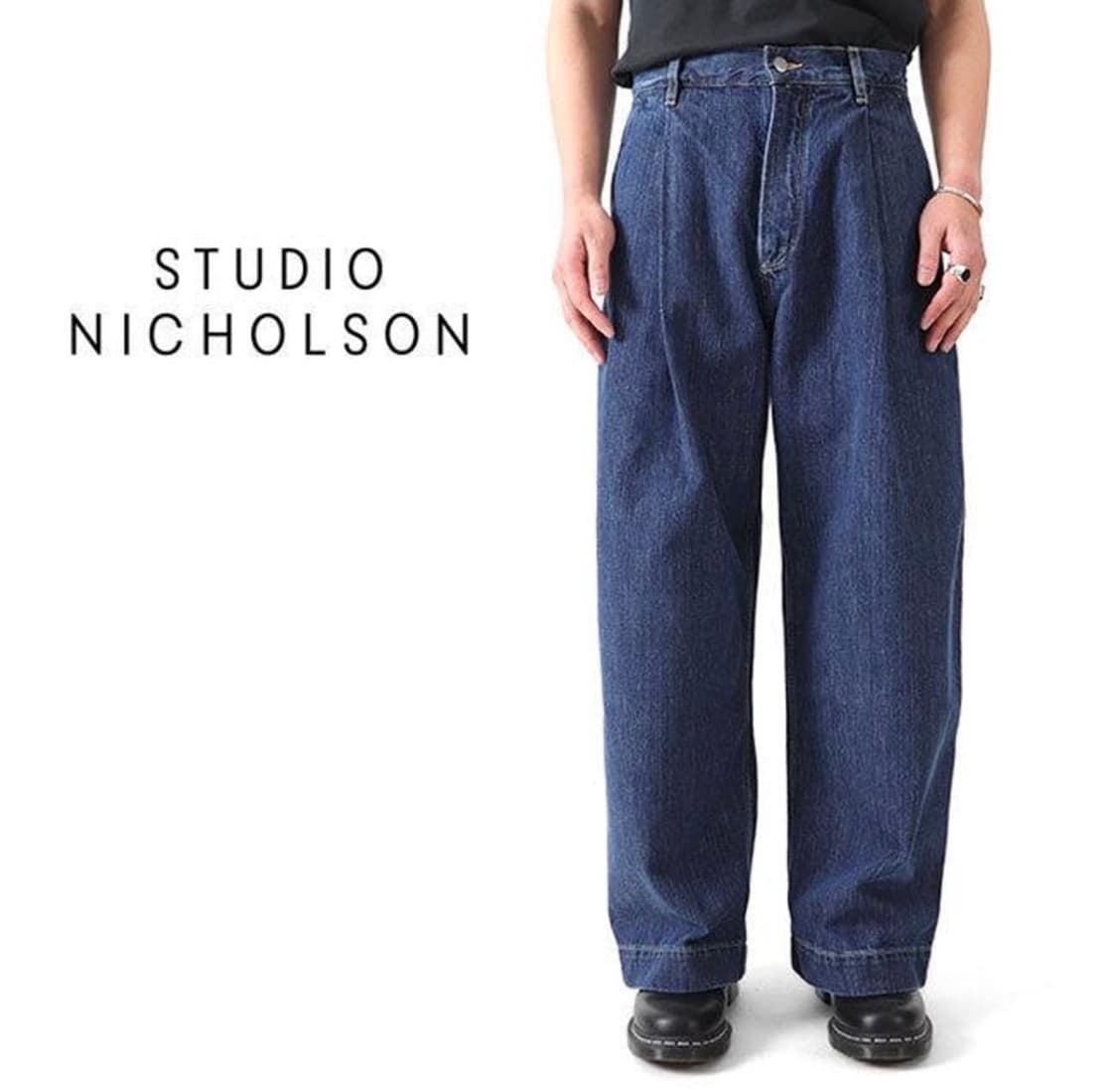 [L] 스튜디오 니콜슨 푸크 워시드 데님 팬츠 상품이미지3