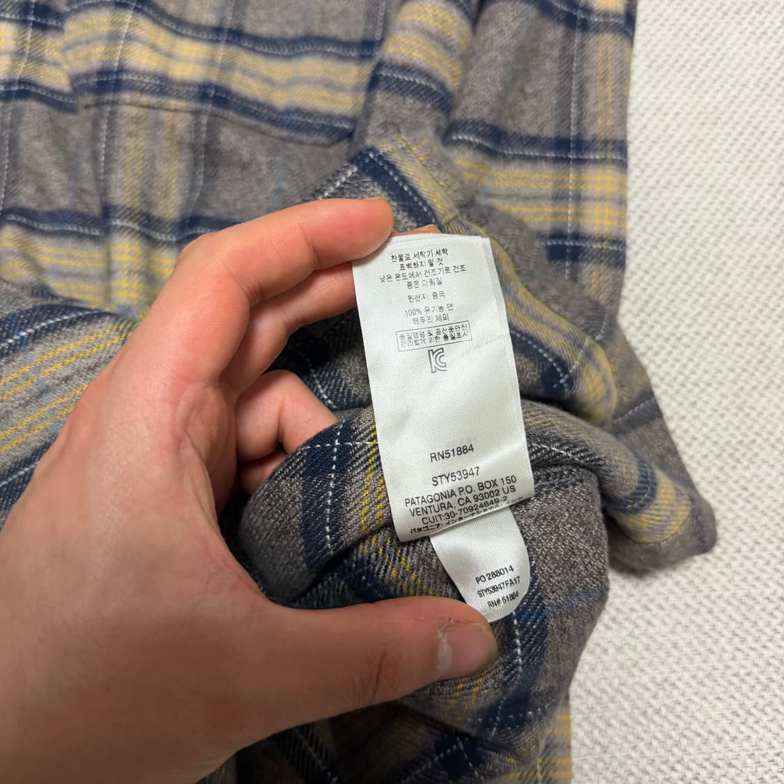 파타고니아 피요르드 플란넬 셔츠 상품이미지6