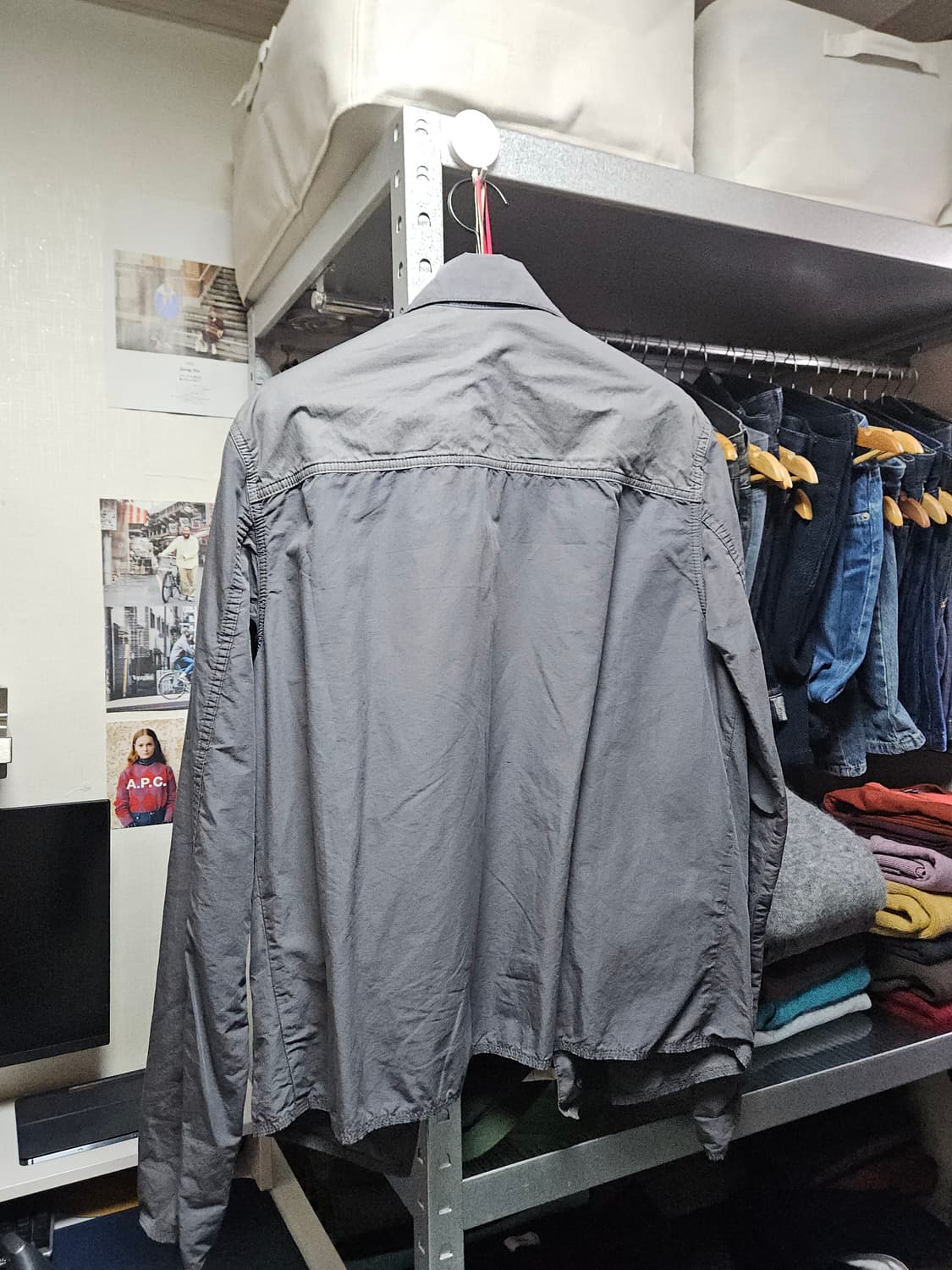 (XL) 나마체코 루폰 LUPON 자켓 그레이 상품이미지4