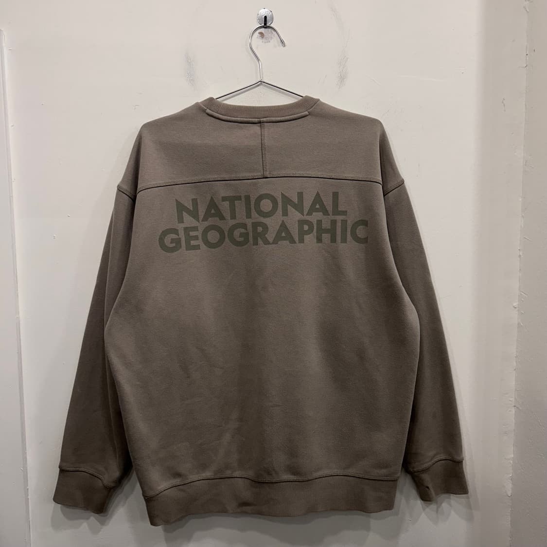 네셔널 지오그래픽 스몰로고 기모 맨투맨 상품이미지5