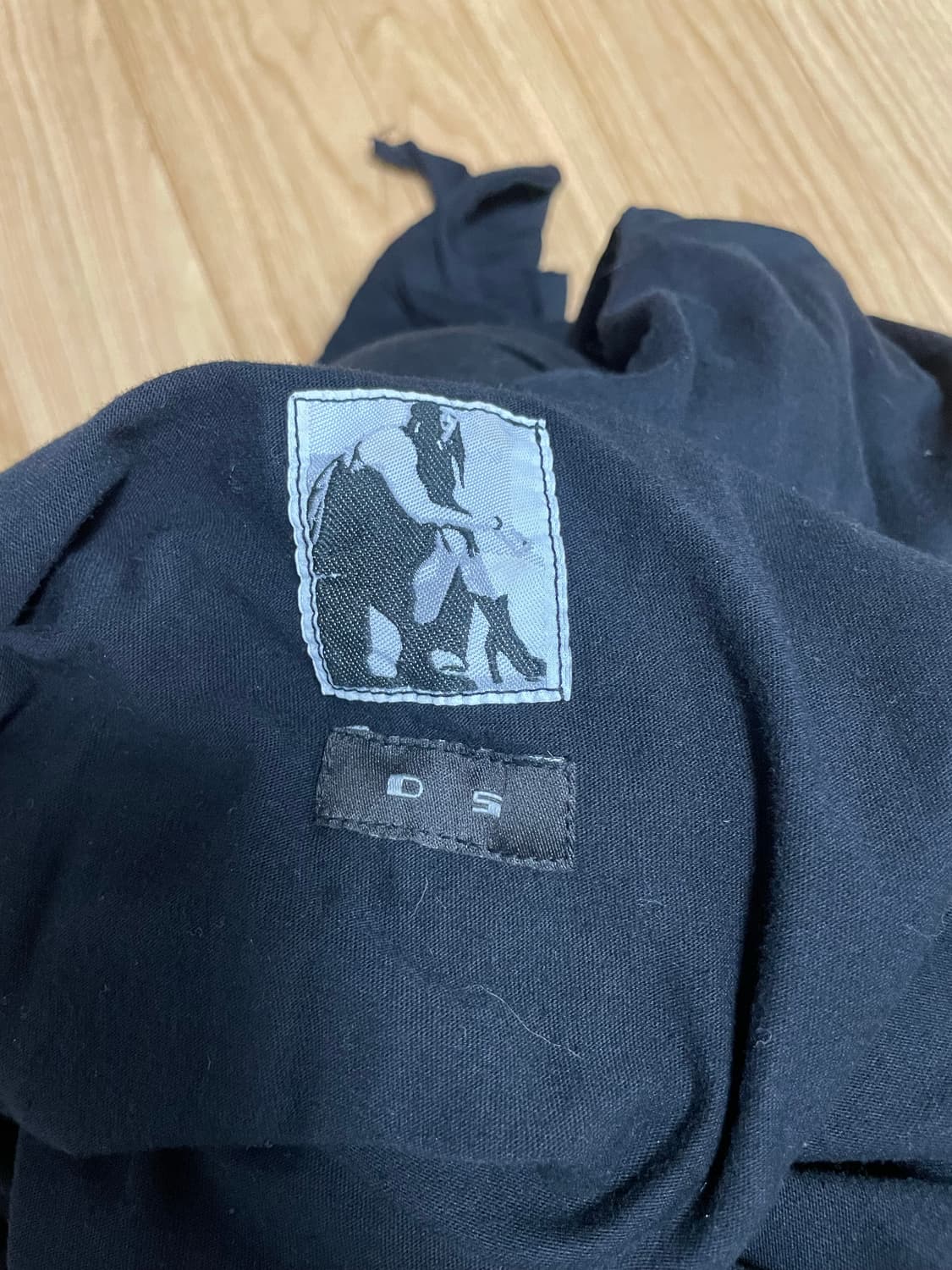 릭오웬스 다크쉐도우 2중레이어드 언발란스 트임 원피스 상품이미지2