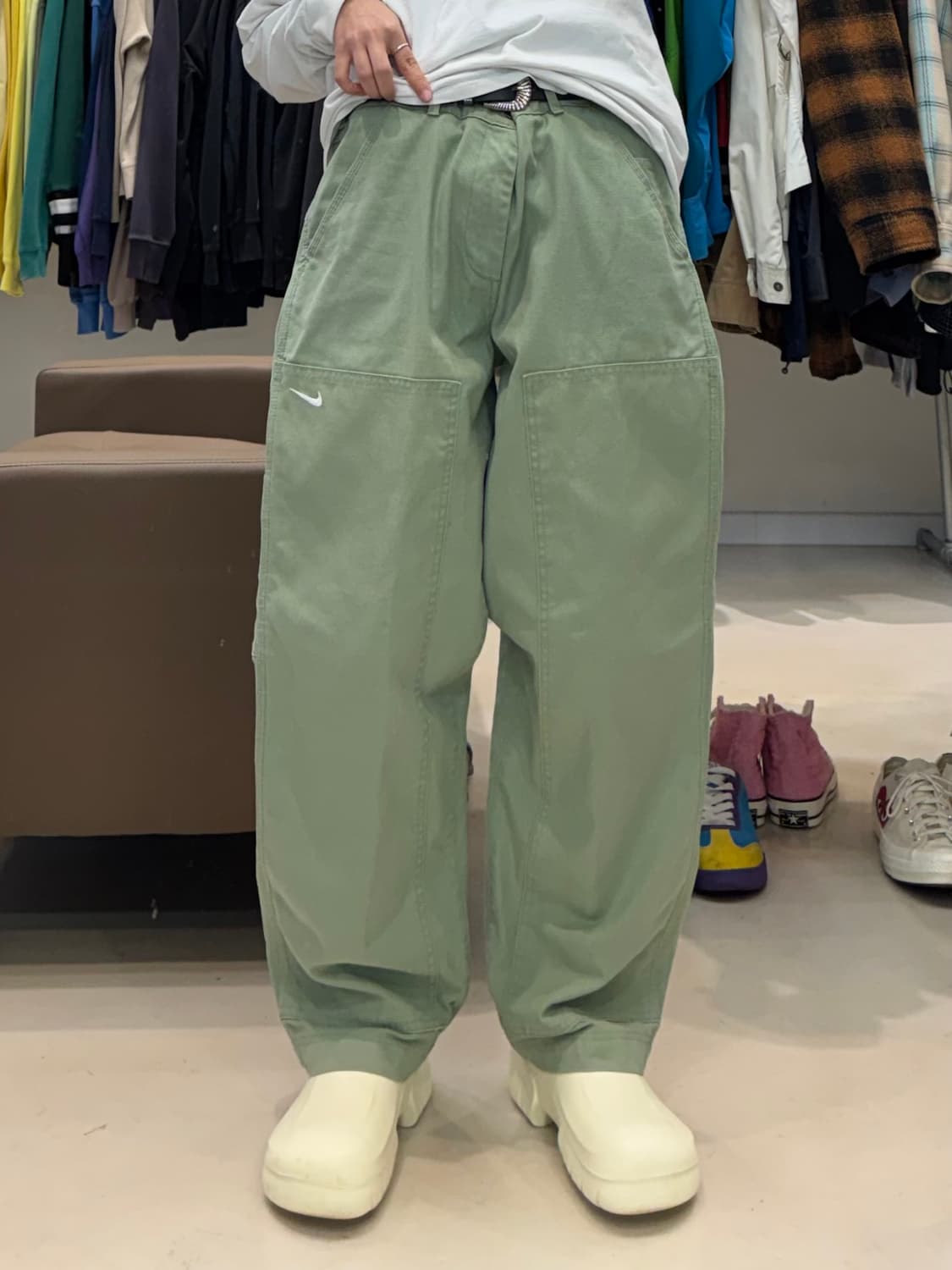 나이키 라이프 더블 패널 언라인드 팬츠 상품이미지5