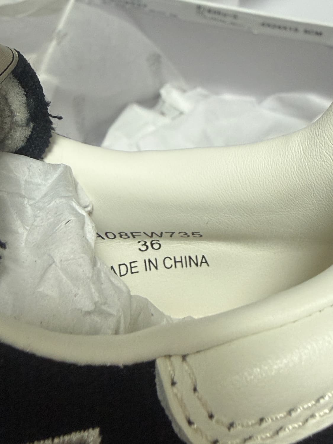 [새상품] EU36 메종미하라야스히로 블레이키 상품이미지5