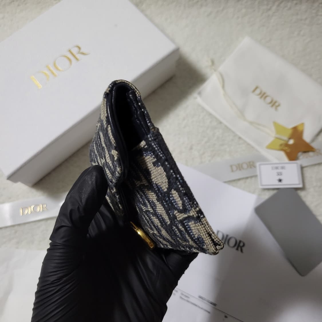 [새상품급/풀구성] 디올 오블리크 새들 카드지갑  상품이미지7