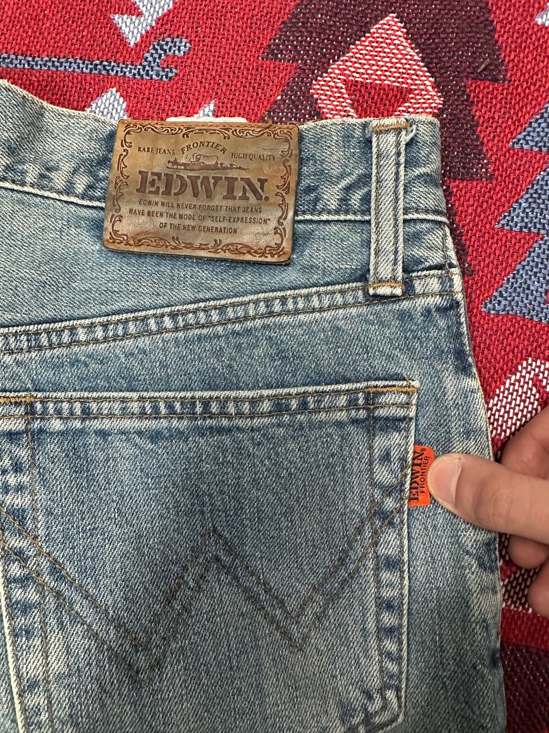 90‘s EDWIN FRONTIER 데님팬츠 상품이미지3
