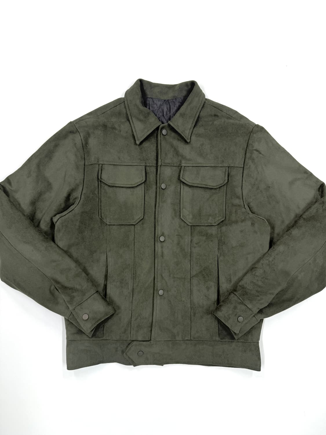 Monocle 스웨이드 투포켓 자켓 상품이미지1