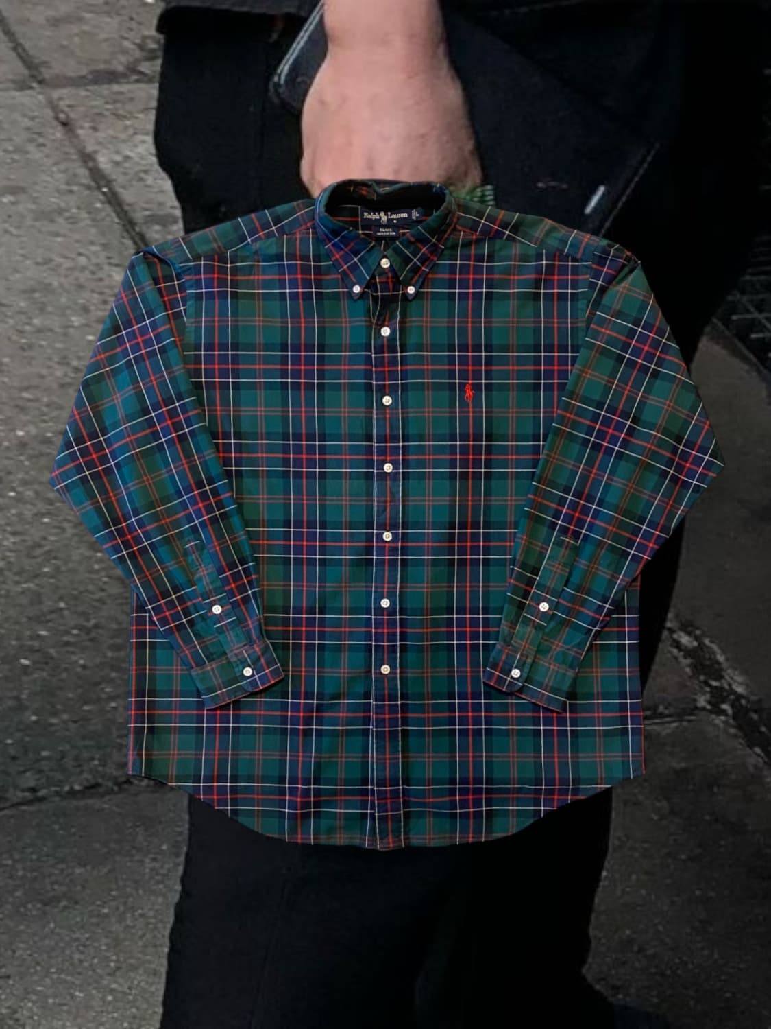 폴로랄프로렌 체크 셔츠 (Man 2XL) 상품이미지1
