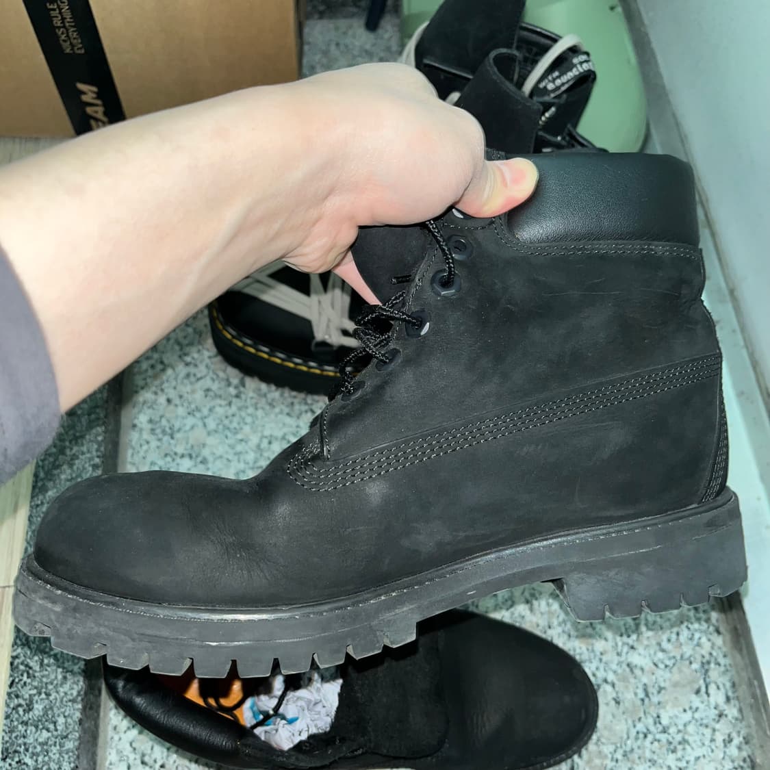 팀버랜드 프리미엄 6인치 블랙 265 상품이미지7