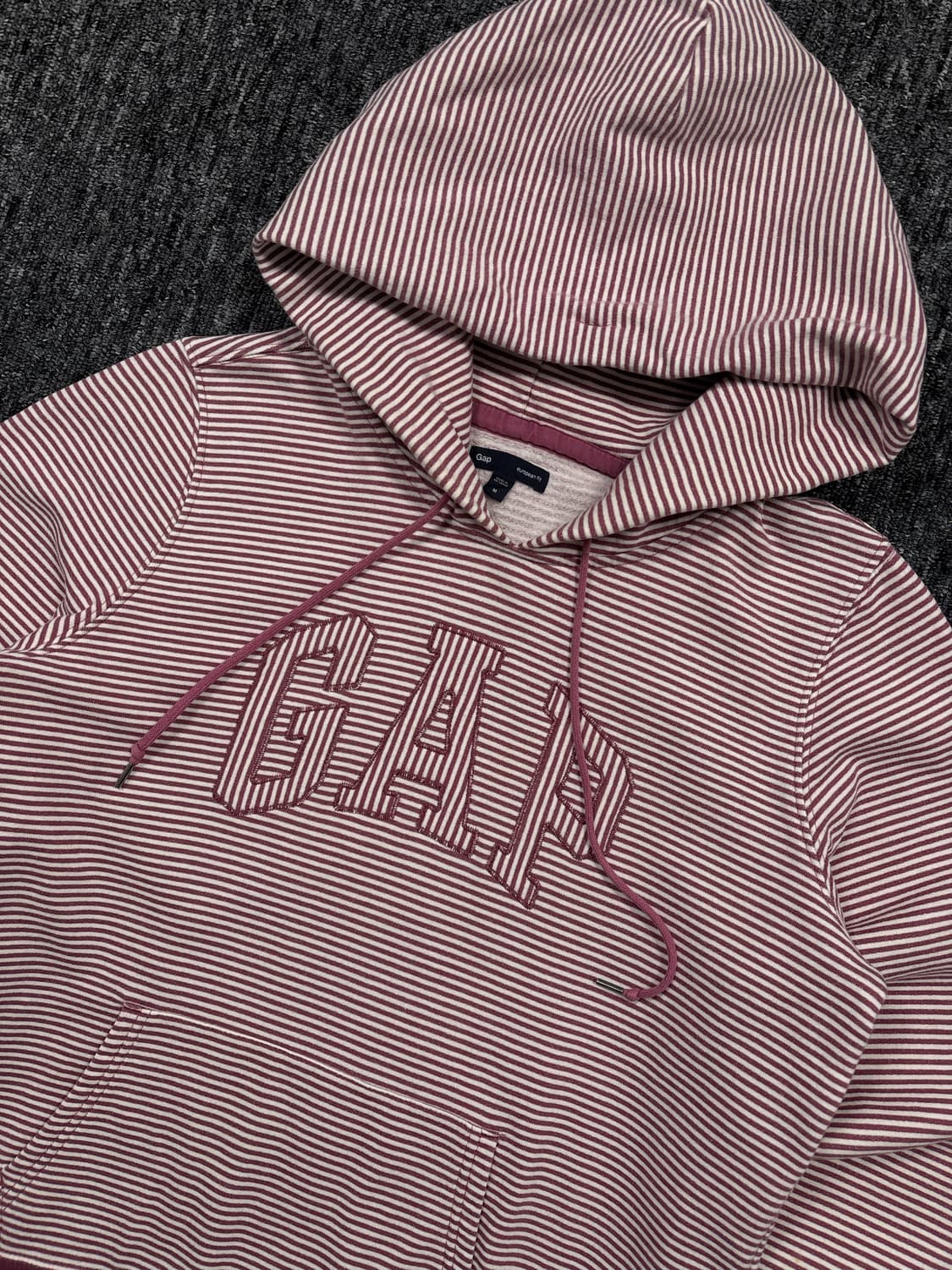 갭 스트라이프 후드티 상품이미지4