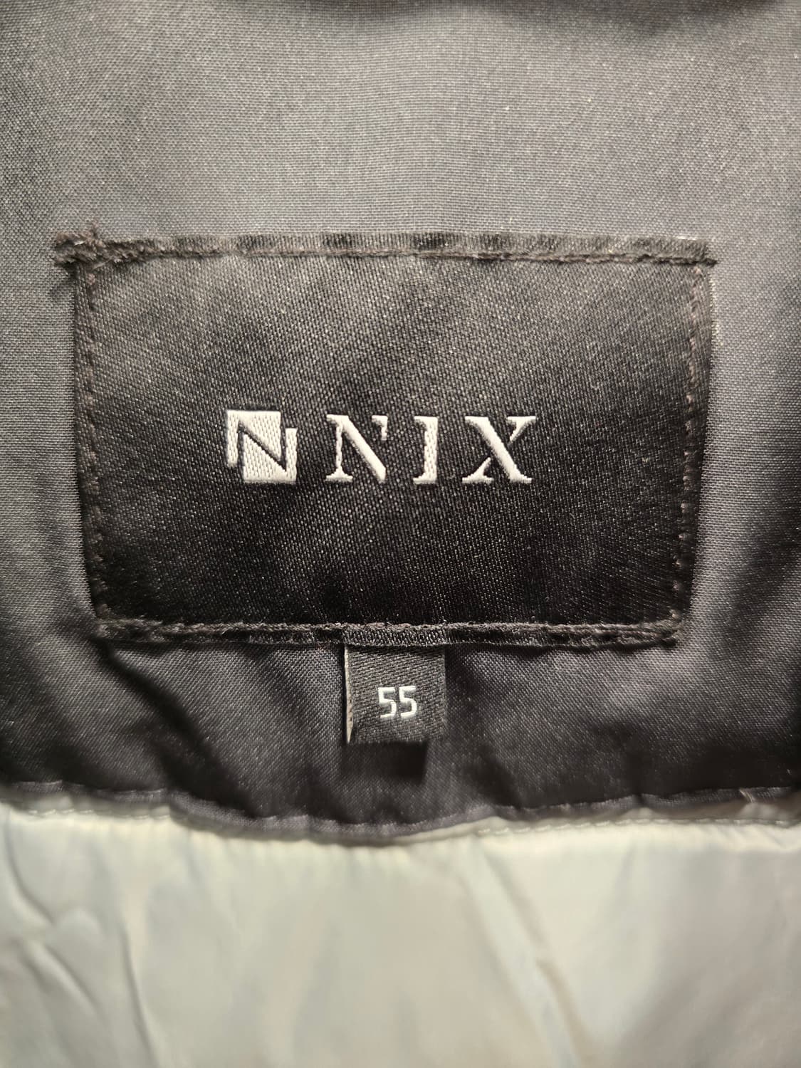 거의새거) 닉스 NIX 여성 블랙 롱 경량패딩 코트 55 상품이미지8
