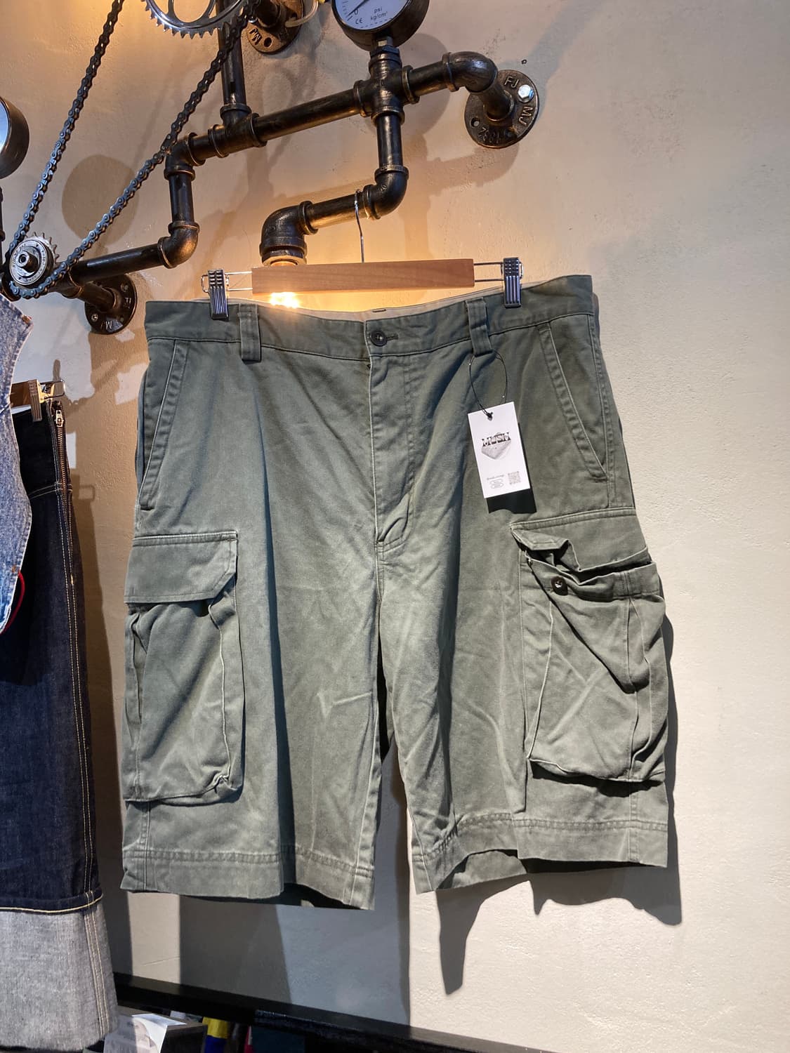 Nautica 카키 카고 버뮤다 팬츠 상품이미지1