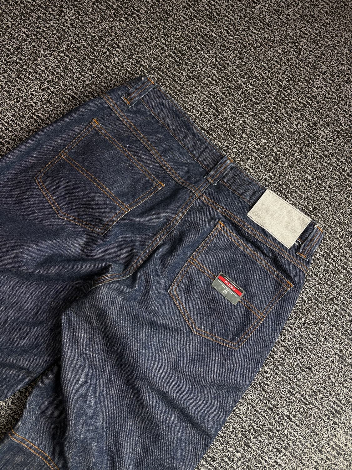 00s 후부 올드스쿨 사이드라인 디테일 데님 팬츠 3300 상품이미지6