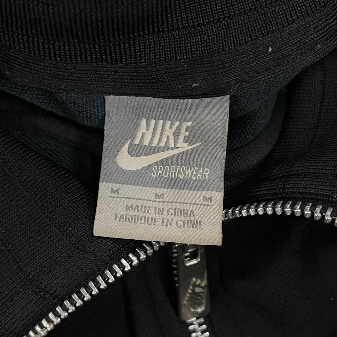 [정품/M] 나이키 블랙 트랙탑 점퍼 져지 b19 상품이미지5