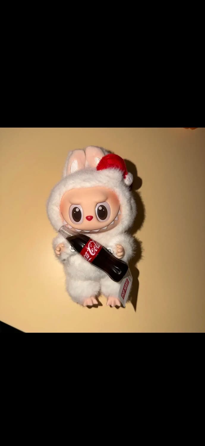 팝마트 라부부 코카콜라 시리즈 깜짝 흔들기 키링 상품이미지1