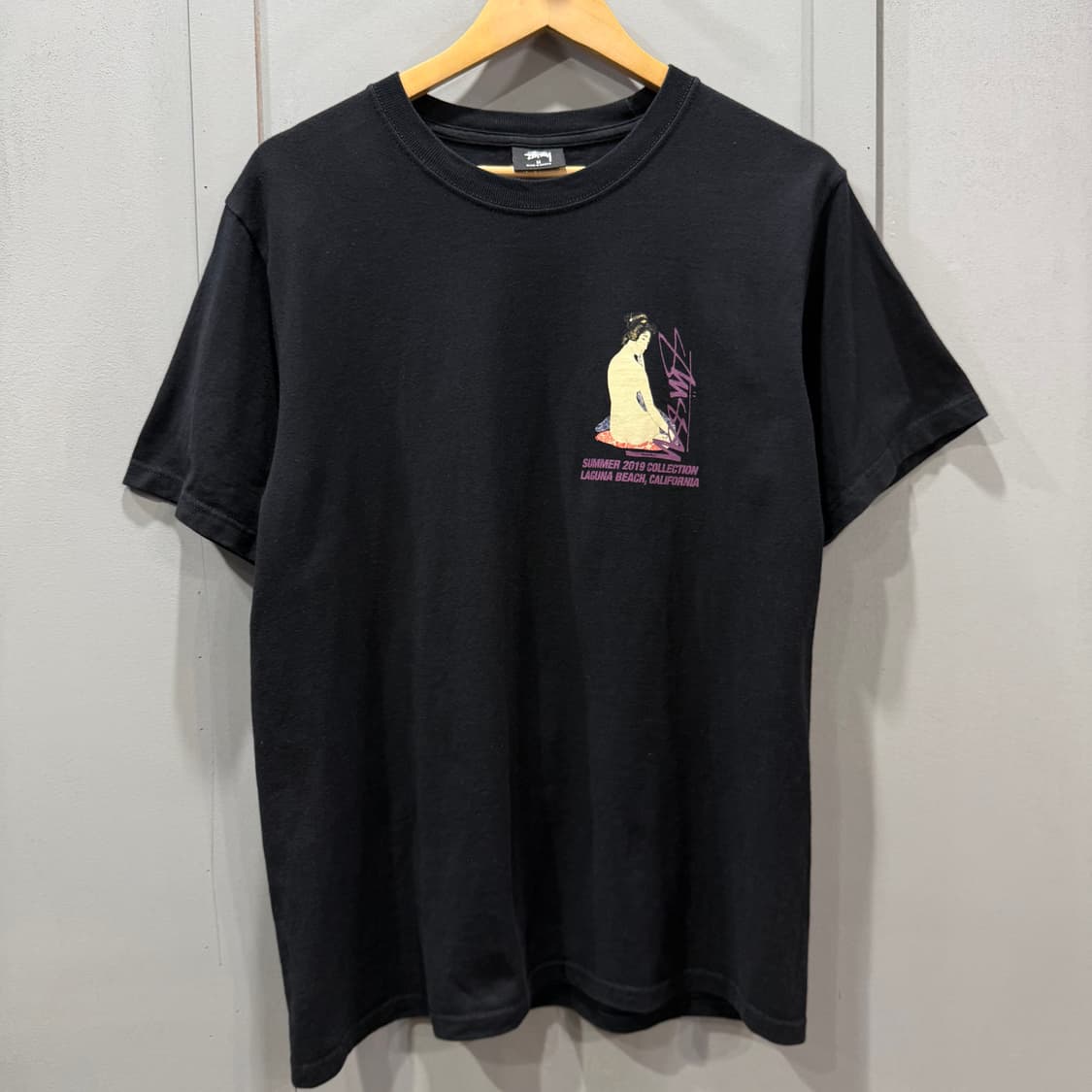 M 스투시 19SS 게이샤 반팔 티셔츠 상품이미지1