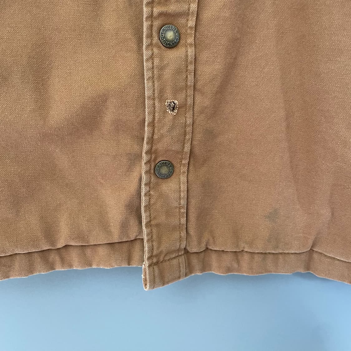 디키즈 브라운 후드 워크 자켓 점퍼 S 상품이미지5