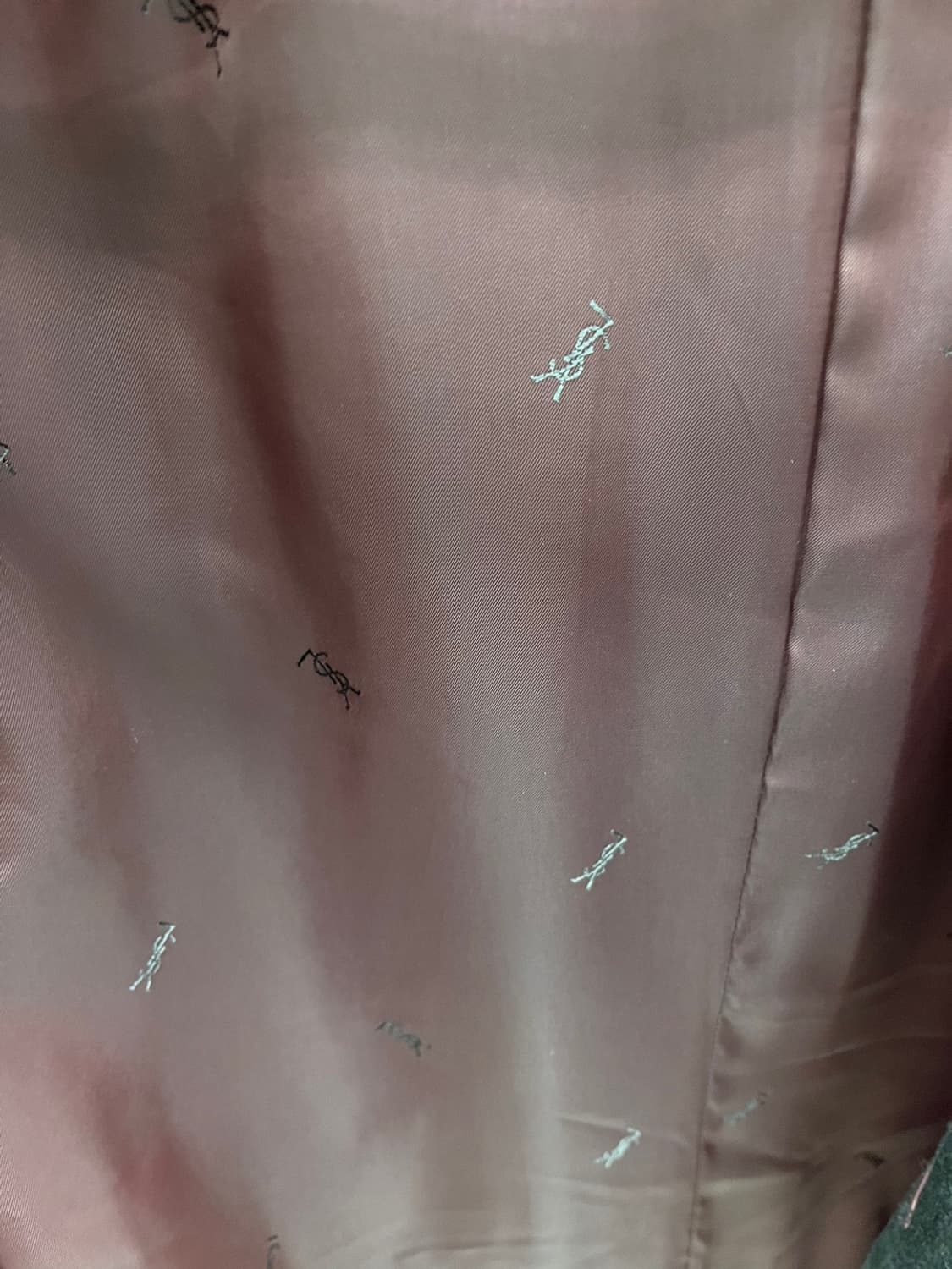 110) 입생로랑 캐시미어100% 롱코트  상품이미지8