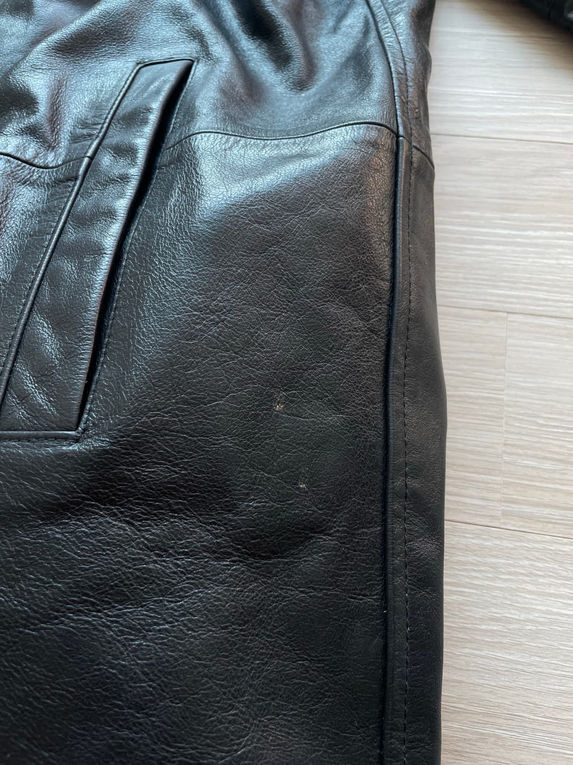 빈티지 바나나리퍼블릭 레더 카코트 상품이미지9