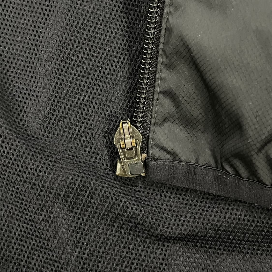 [정품/M] 나이키 블랙 윈드러너 바람막이 블루 로고 b14 상품이미지5