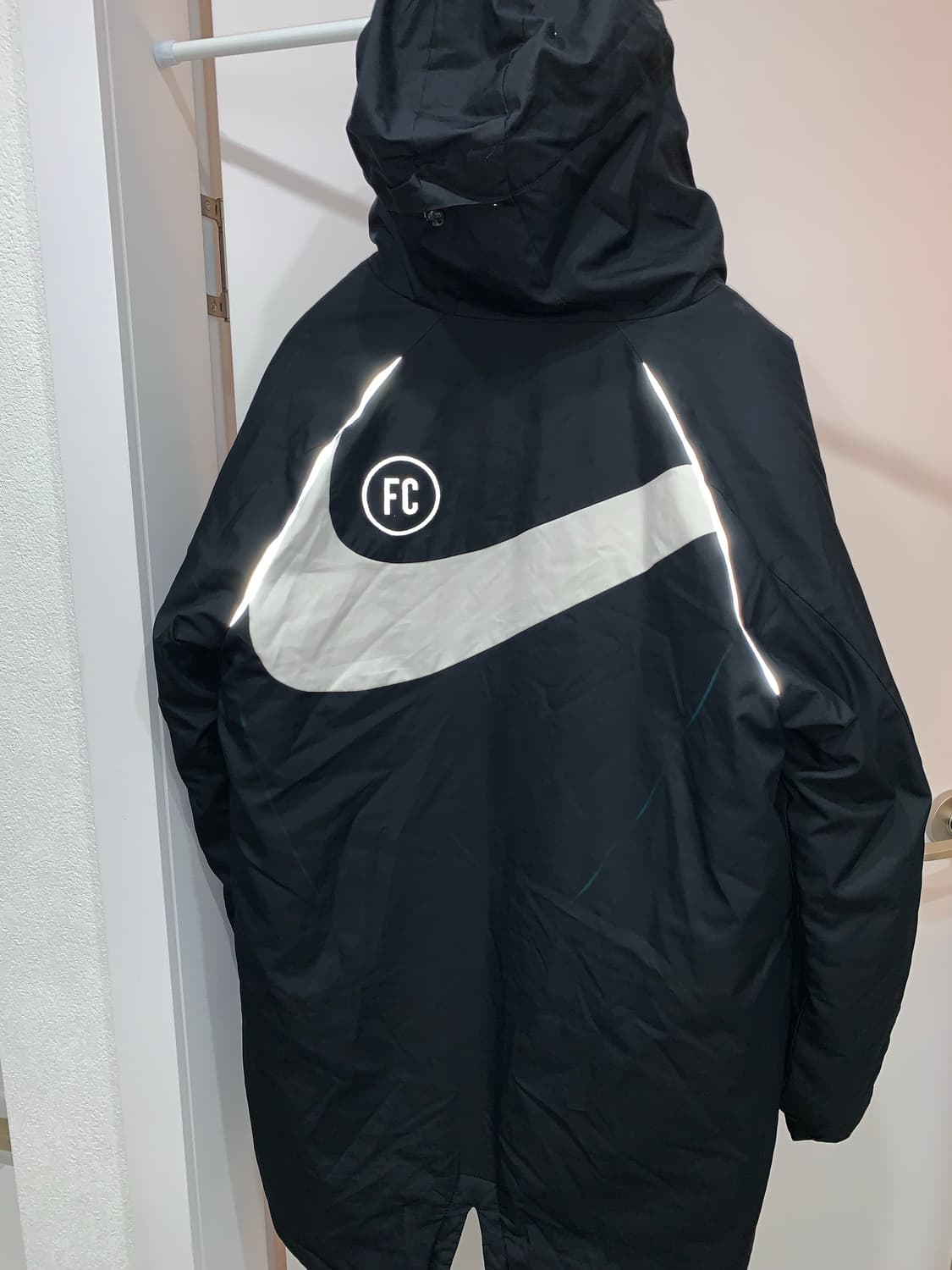 나이키 올드스쿨 FC 축구 패딩 후드 M 남95 상품이미지1