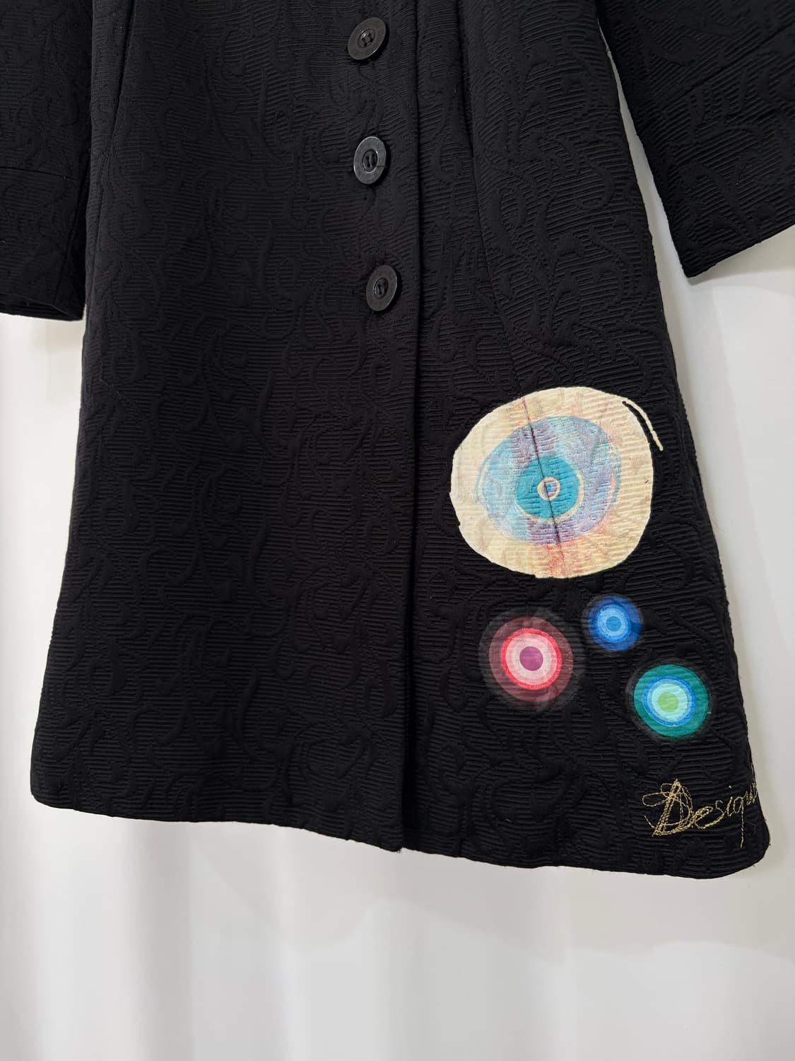 DESIGUAL jacquard long jacket    상품이미지4