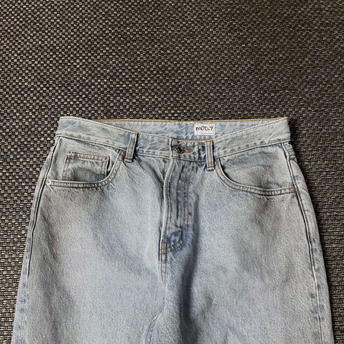 (31) 모드나인 연청 데님 팬츠 상품이미지3