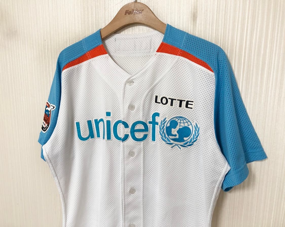 KBO 카멜레온어센틱 롯데자이언츠 유니세프유니폼/져지 100 #8 전준우 상품이미지5