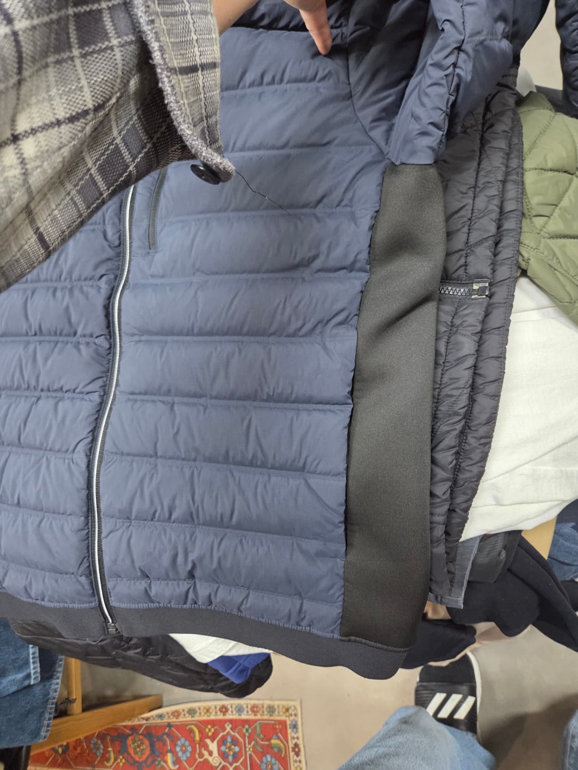 빈폴스포츠 스트레치 튜브 구스다운 경량패딩 xl 상품이미지7