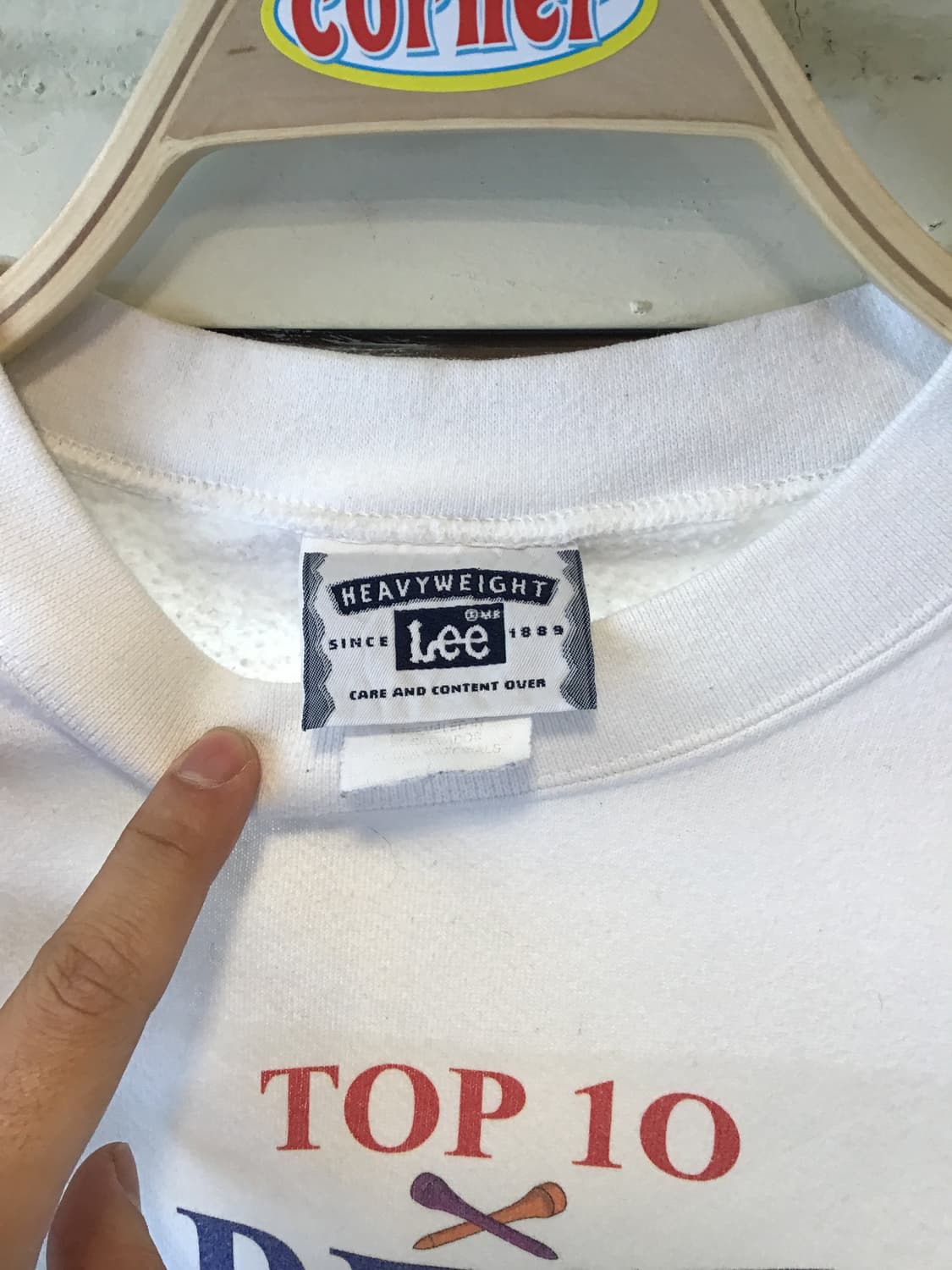 Lee 빈티지 스웻셔츠 상품이미지2