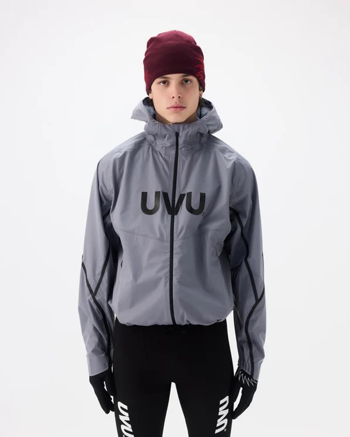 (M) UVU 러닝 레인 자켓 그레이 상품이미지3