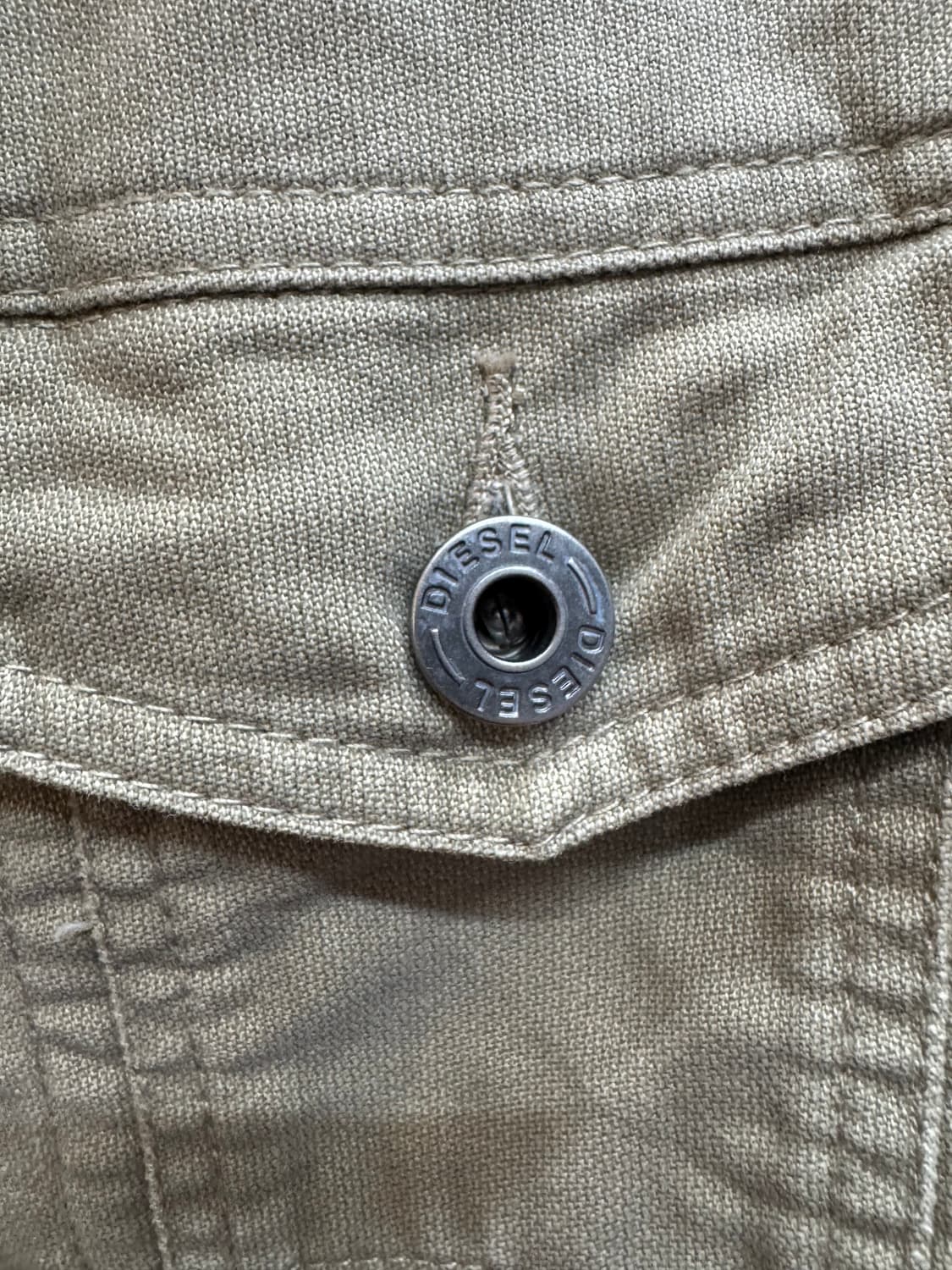 디젤 지퍼업 코튼 원피스 빈티지 자켓 S(S) 상품이미지4