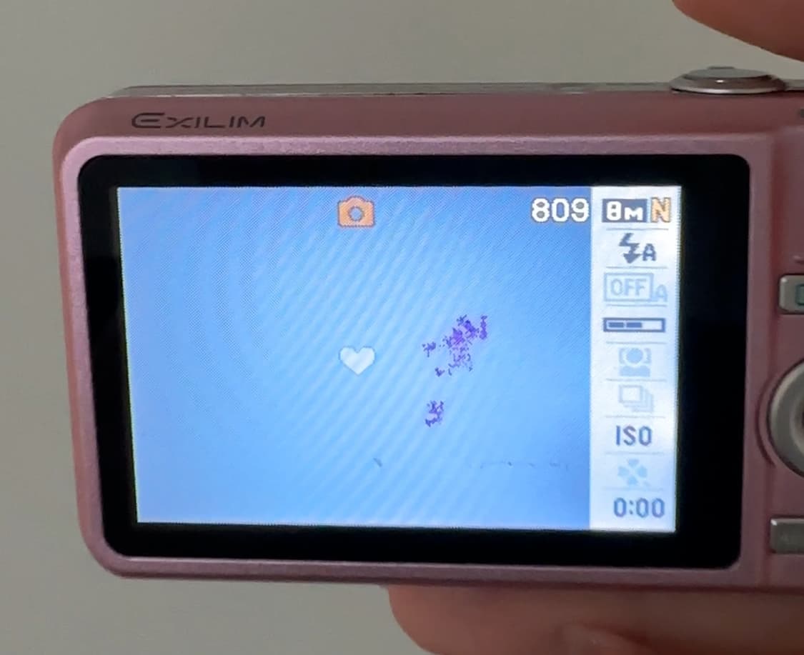 카리나픽!/풀셋!) 카시오 엑슬림 z80 casio exilim 핑크 상품이미지9