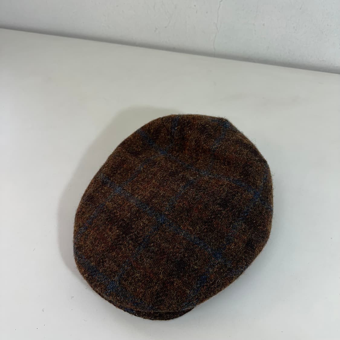 58 해리스트위드 체크 헌팅캡 상품이미지3