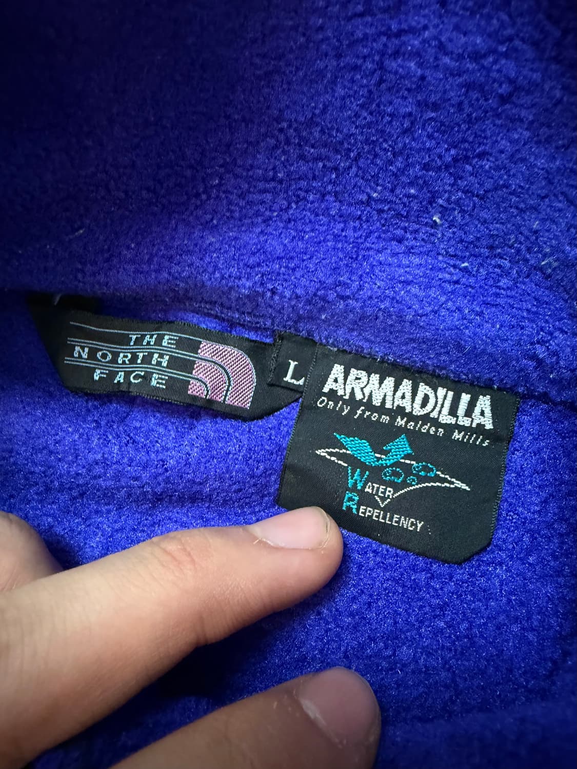 80s 노스페이스 아카이브 아르마딜라 플리스 자켓 블루 상품이미지6