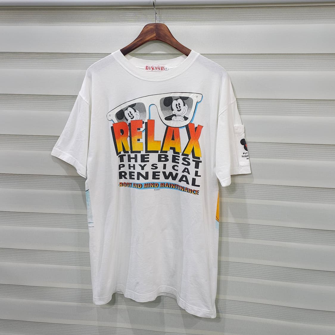 90s RAY SUMMERS 반팔티- L 상품이미지3