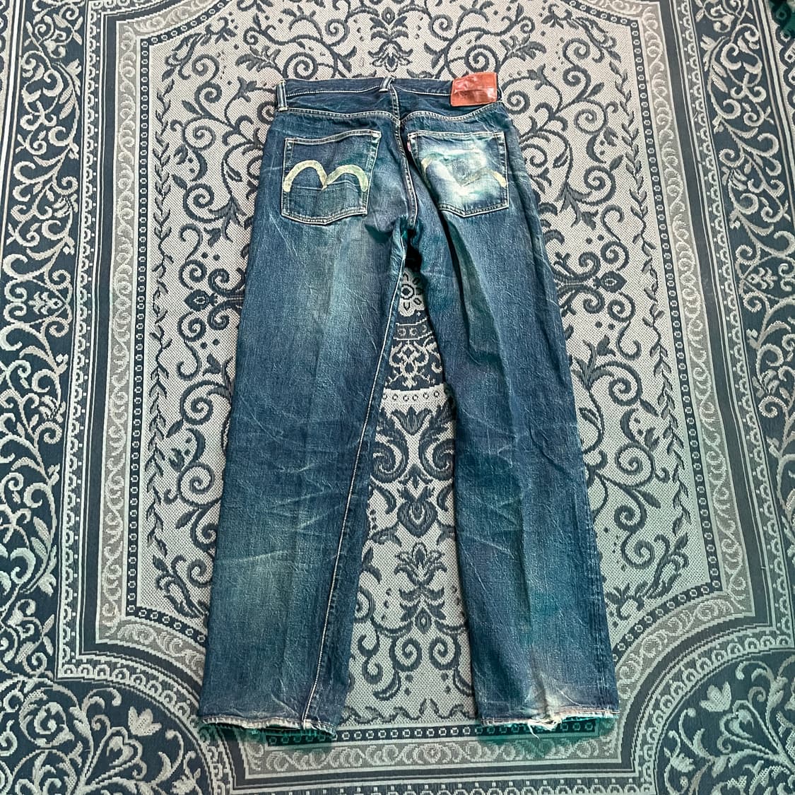 34 에비수 JPN 셀비지 데님 팬츠/W2665 상품이미지3