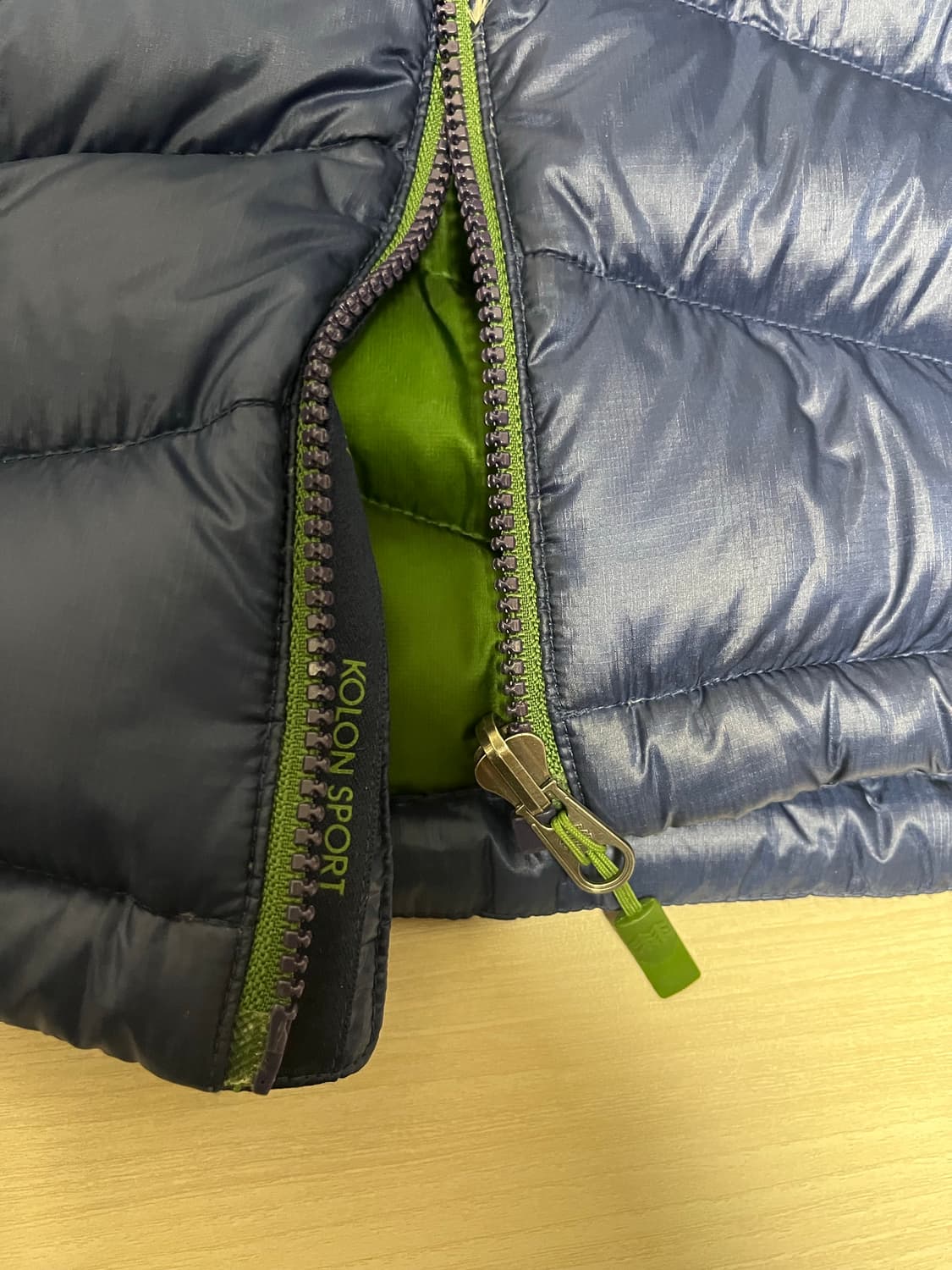 코오롱 800 구스 경량패딩 상품이미지2